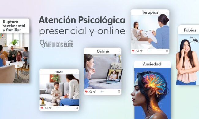 Atención Psicológica presencial y online