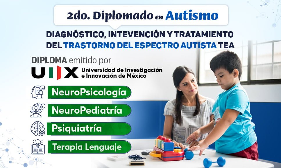 Banner segundo diplomado en autismo