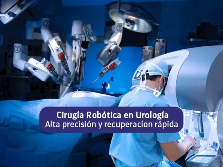 Cirugía Robótica Urológica procedimiento de alta precisión Cirugía Robótica Urológica procedimiento de alta precisión