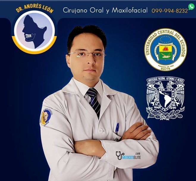 Dr. Andrés León, Cirujano Oral y Maxilofacial