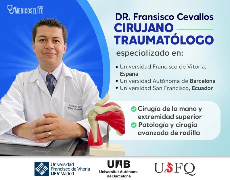 Dr. Francisco Cevallos, Cirujano Traumatólogo Dr. Francisco Cevallos, Cirujano Traumatólogo