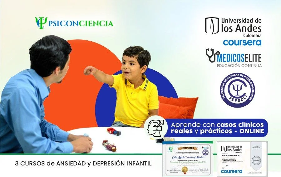 Psicólogos curso Ansiedad y Depresión Infantil Psicólogos curso Ansiedad y Depresión Infantil